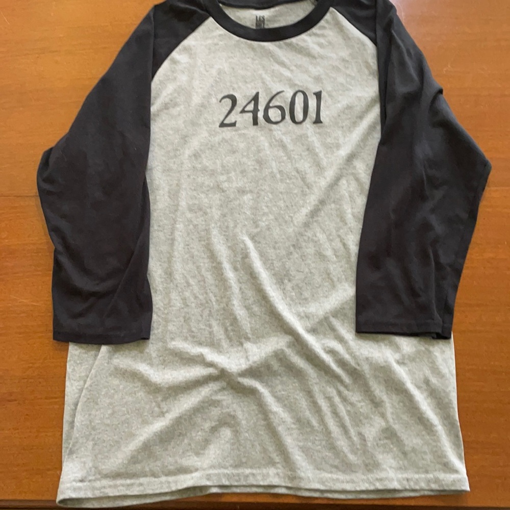 Les Miserables Unisex L “24601” Baseball T-Shirt